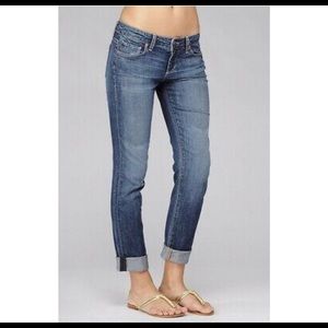 Paige jimmy jimmy high waist crop boyfriend jeans